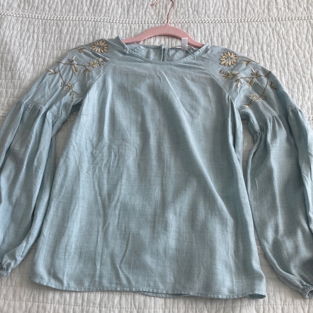 Chambray top!